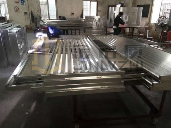 百葉型空調(diào)罩 金鋁質(zhì)